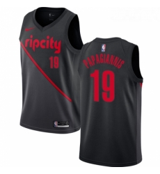 Womens Nike Portland Trail Blazers 19 Georgios Papagiannis Swingman Black NBA Jersey 2018 19 City Edition Womens Nike Portland Trail Blazers 19 Georgios Papagiannis Swingman Black NBA Jersey 2018 19 City Edition