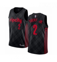 Womens Portland Trail Blazers 2 Gary Trent Jr Swingman Black Basketball Jersey City Edition Womens Portland Trail Blazers 2 Gary Trent Jr Swingman Black Basketball Jersey City Edition