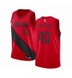 Womens Portland Trail Blazers 43 Anthony Tolliver Swingman Red Basketball Jersey Statement Edition Womens Portland Trail Blazers 43 Anthony Tolliver Swingman Red Basketball Jersey Statement Edition