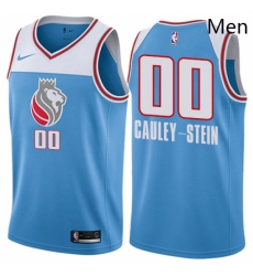 Mens Nike Sacramento Kings 0 Willie Cauley Stein Authentic Blue NBA Jersey City Edition Mens Nike Sacramento Kings 0 Willie Cauley Stein Authentic Blue NBA Jersey City Edition