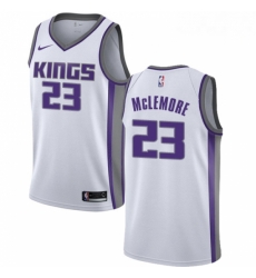 Mens Nike Sacramento Kings 23 Ben McLemore Swingman White NBA Jersey Association Edition Mens Nike Sacramento Kings 23 Ben McLemore Swingman White NBA Jersey Association Edition