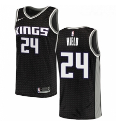 Mens Nike Sacramento Kings 24 Buddy Hield Authentic Black NBA Jersey Statement Edition Mens Nike Sacramento Kings 24 Buddy Hield Authentic Black NBA Jersey Statement Edition
