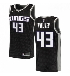 Mens Nike Sacramento Kings 43 Anthony Tolliver Authentic Black NBA Jersey Statement Edition Mens Nike Sacramento Kings 43 Anthony Tolliver Authentic Black NBA Jersey Statement Edition