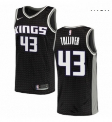 Mens Nike Sacramento Kings 43 Anthony Tolliver Swingman Black NBA Jersey Statement Edition Mens Nike Sacramento Kings 43 Anthony Tolliver Swingman Black NBA Jersey Statement Edition