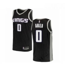 Mens Sacramento Kings 0 Trevor Ariza Authentic Black Basketball Jersey Statement Edition Mens Sacramento Kings 0 Trevor Ariza Authentic Black Basketball Jersey Statement Edition