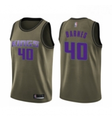 Mens Sacramento Kings 40 Harrison Barnes Swingman Green Salute to Service Basketball Jersey Mens Sacramento Kings 40 Harrison Barnes Swingman Green Salute to Service Basketball Jersey