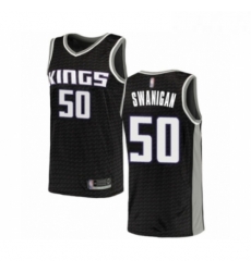 Mens Sacramento Kings 50 Caleb Swanigan Authentic Black Basketball Jersey Statement Edition Mens Sacramento Kings 50 Caleb Swanigan Authentic Black Basketball Jersey Statement Edition