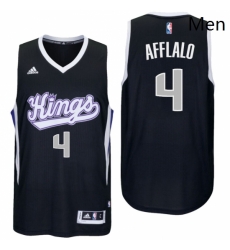 Sacramento Kings 4 Arron Afflalo Alternate Black New Swingman Jersey Sacramento Kings 4 Arron Afflalo Alternate Black New Swingman Jersey