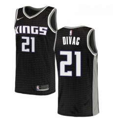 Womens Nike Sacramento Kings 21 Vlade Divac Swingman Black NBA Jersey Statement Edition Womens Nike Sacramento Kings 21 Vlade Divac Swingman Black NBA Jersey Statement Edition