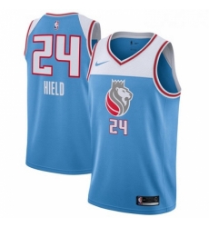 Womens Nike Sacramento Kings 24 Buddy Hield Swingman Blue NBA Jersey City Edition Womens Nike Sacramento Kings 24 Buddy Hield Swingman Blue NBA Jersey City Edition