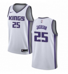 Womens Nike Sacramento Kings 25 Justin Jackson Swingman White NBA Jersey Association Edition Womens Nike Sacramento Kings 25 Justin Jackson Swingman White NBA Jersey Association Edition