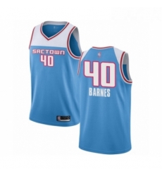 Womens Sacramento Kings 40 Harrison Barnes Swingman Blue Basketball Jersey 2018 19 City Edition Womens Sacramento Kings 40 Harrison Barnes Swingman Blue Basketball Jersey 2018 19 City Edition