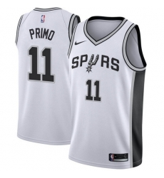 Men San Antonio Spurs 11 Joshua Primo White Association Edition Stitched Jersey Men San Antonio Spurs 11 Joshua Primo White Association Edition Stitched Jersey