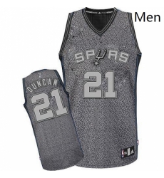 Mens Adidas San Antonio Spurs 21 Tim Duncan Authentic Grey Static Fashion NBA Jersey Mens Adidas San Antonio Spurs 21 Tim Duncan Authentic Grey Static Fashion NBA Jersey