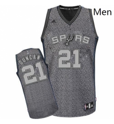 Mens Adidas San Antonio Spurs 21 Tim Duncan Swingman Grey Static Fashion NBA Jersey Mens Adidas San Antonio Spurs 21 Tim Duncan Swingman Grey Static Fashion NBA Jersey
