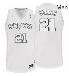 Mens Adidas San Antonio Spurs 21 Tim Duncan Swingman White Winter On Court NBA Jersey Mens Adidas San Antonio Spurs 21 Tim Duncan Swingman White Winter On Court NBA Jersey