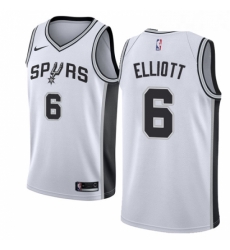 Youth Nike San Antonio Spurs 6 Sean Elliott Swingman White Home NBA Jersey Association Edition Youth Nike San Antonio Spurs 6 Sean Elliott Swingman White Home NBA Jersey Association Edition