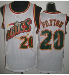 Seattle SuperSonics 20 Gary Payton White Throwback Revolution 30 NBA Jerseys Seattle SuperSonics 20 Gary Payton White Throwback Revolution 30 NBA Jerseys