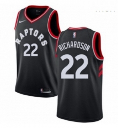 Mens Nike Toronto Raptors 22 Malachi Richardson Authentic Black NBA Jersey Statement Edition Mens Nike Toronto Raptors 22 Malachi Richardson Authentic Black NBA Jersey Statement Edition