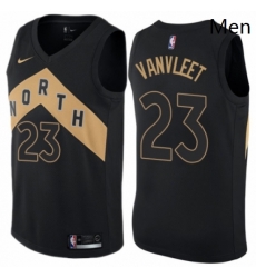 Mens Nike Toronto Raptors 23 Fred VanVleet Authentic Black NBA Jersey City Edition Mens Nike Toronto Raptors 23 Fred VanVleet Authentic Black NBA Jersey City Edition