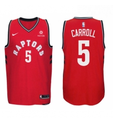 Nike NBA Toronto Raptors 5 DeMarre Carroll Jersey 2017 18 New Season Red Jersey Nike NBA Toronto Raptors 5 DeMarre Carroll Jersey 2017 18 New Season Red Jersey