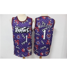 Raptors 1 Tracy McGrady Purple Tear Up Pack Hardwood Classics Swingman Jersey Raptors 1 Tracy McGrady Purple Tear Up Pack Hardwood Classics Swingman Jersey