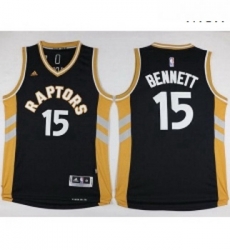 Raptors 15 Anthony Bennett BlackGold Stitched NBA Jersey Raptors 15 Anthony Bennett BlackGold Stitched NBA Jersey
