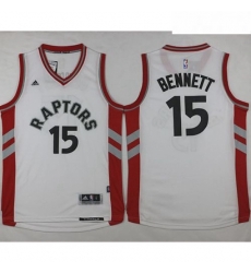 Raptors 15 Anthony Bennett White Stitched NBA Jersey Raptors 15 Anthony Bennett White Stitched NBA Jersey