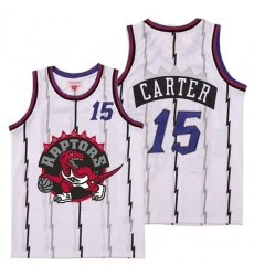 Raptors 15 Vince Carter White Big Gray Red Logo Retro Jersey0 Raptors 15 Vince Carter White Big Gray Red Logo Retro Jersey0