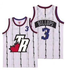 Raptors 3 Chauncey Billups White Big White TR Logo Retro Jersey 6 Raptors 3 Chauncey Billups White Big White TR Logo Retro Jersey 6
