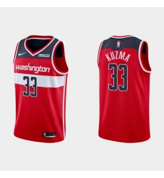 Men Nike Washington Wizards Kyle Kuzm 33 Red Stitched NBA Jersey Men Nike Washington Wizards Kyle Kuzm 33 Red Stitched NBA Jersey