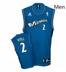 Mens Adidas Washington Wizards 2 John Wall Swingman Blue NBA Jersey Mens Adidas Washington Wizards 2 John Wall Swingman Blue NBA Jersey