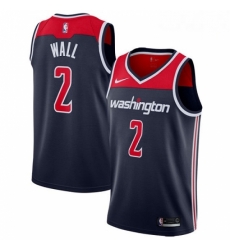 Mens Nike Washington Wizards 2 John Wall Swingman Navy Blue NBA Jersey Statement Edition Mens Nike Washington Wizards 2 John Wall Swingman Navy Blue NBA Jersey Statement Edition