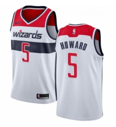 Mens Nike Washington Wizards 5 Juwan Howard Swingman White Home NBA Jersey Association Edition Mens Nike Washington Wizards 5 Juwan Howard Swingman White Home NBA Jersey Association Edition