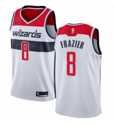 Mens Nike Washington Wizards 8 Tim Frazier Authentic White Home NBA Jersey Association Edition Mens Nike Washington Wizards 8 Tim Frazier Authentic White Home NBA Jersey Association Edition