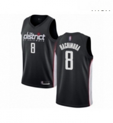 Mens Washington Wizards 8 Rui Hachimura Swingman Black Basketball Jersey City Edition Mens Washington Wizards 8 Rui Hachimura Swingman Black Basketball Jersey City Edition