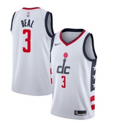 Wizards 3 Bradley Beal White Basketball Swingman City Edition 2019 20 Jersey Wizards 3 Bradley Beal White Basketball Swingman City Edition 2019 20 Jersey