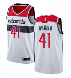 Womens Nike Washington Wizards 41 Wes Unseld Swingman White Home NBA Jersey Association Edition Womens Nike Washington Wizards 41 Wes Unseld Swingman White Home NBA Jersey Association Edition