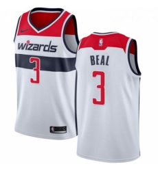 Youth Nike Washington Wizards 3 Bradley Beal Swingman White Home NBA Jersey Association Edition Youth Nike Washington Wizards 3 Bradley Beal Swingman White Home NBA Jersey Association Edition