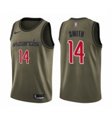 Youth Washington Wizards Ish Smith Swingman Green Salute to Service Basketball Jersey Youth Washington Wizards Ish Smith Swingman Green Salute to Service Basketball Jersey