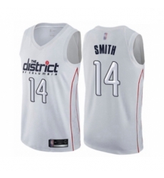 Youth Washington Wizards Ish Smith Swingman White Basketball Jersey City Edition Youth Washington Wizards Ish Smith Swingman White Basketball Jersey City Edition