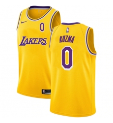 Lakers 0 Kyle Kuzma Yellow 2020 2021 New City Edition Nike Swingman Jersey Lakers 0 Kyle Kuzma Yellow 2020 2021 New City Edition Nike Swingman Jersey