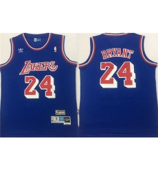 Lakers 24 Kobe Bryant Blue Hardwood Classics Mesh Jersey Lakers 24 Kobe Bryant Blue Hardwood Classics Mesh Jersey