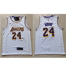 Lakers 24 Kobe Bryant White Nike Swingman Jersey Lakers 24 Kobe Bryant White Nike Swingman Jersey