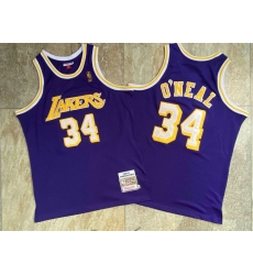 Lakers 34 Shaquille O 27Neal Purple 1996 97 Hardwood Classics Jersey Lakers 34 Shaquille O 27Neal Purple 1996 97 Hardwood Classics Jersey