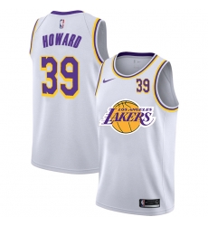 Lakers 39 Dwight Howard White 2020 2021 New City Edition Nike Swingman Jersey Lakers 39 Dwight Howard White 2020 2021 New City Edition Nike Swingman Jersey