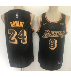 Lakers 8 26 24 Kobe Bryant Black Nike City Edition Swingman Jersey Lakers 8 26 24 Kobe Bryant Black Nike City Edition Swingman Jersey