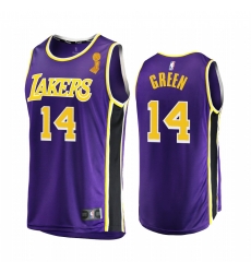 Los Angeles Lakers Danny Green 2020 NBA Finals Champions Jersey Purple Replica Statement Los Angeles Lakers Danny Green 2020 NBA Finals Champions Jersey Purple Replica Statement