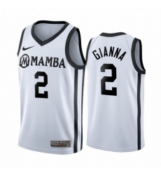 Memorial #2 Gianna Bryant Forever Mamba Jersey White Memorial #2 Gianna Bryant Forever Mamba Jersey White