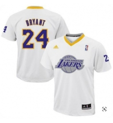 Men Lakers Kobe Bryant #24 2013 Christmas Day White Jersey Men Lakers Kobe Bryant #24 2013 Christmas Day White Jersey